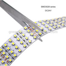 DC24V 480LED flexible quad row led strip with factory price